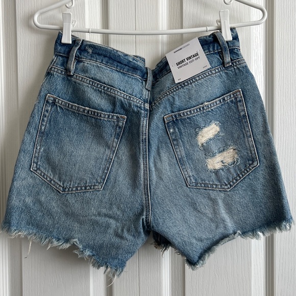 Brand new Garage denim shorts sz 01 25 - Picture 2 of 5
